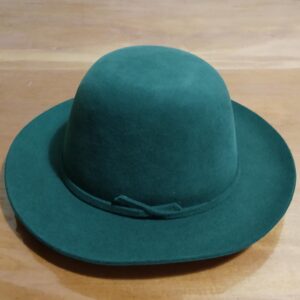 Chapéu Cury 100% Pelo de Lebre modelo Crioulo cor Verde – Ponta de Estoque