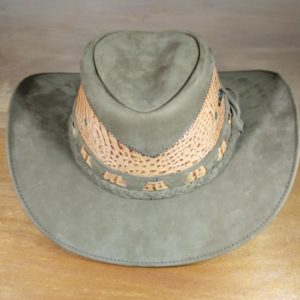 Chapéu de couro Silver