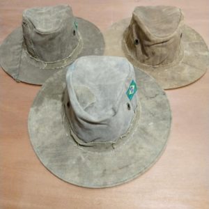 Chapéu de Lona velha.